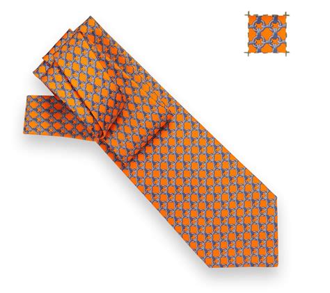 hermes clover tie|Hermes pocket square ties.